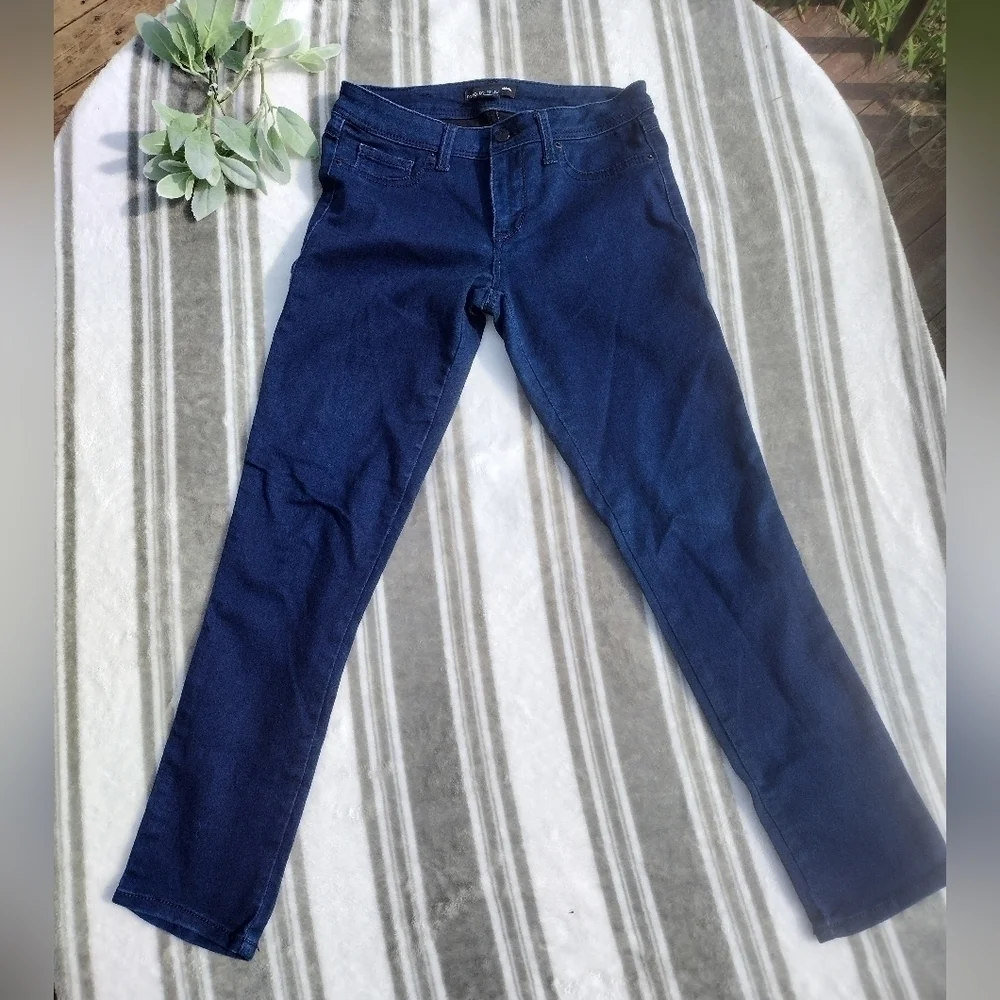 Fade to Blue Skinny Jeans size 4 dark wash stretch denim FTB pants